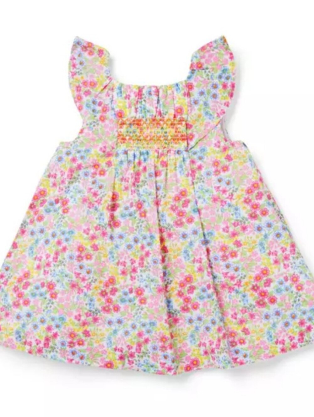 Janie and Jack | Sunny Smocked Dress 0-3 Months